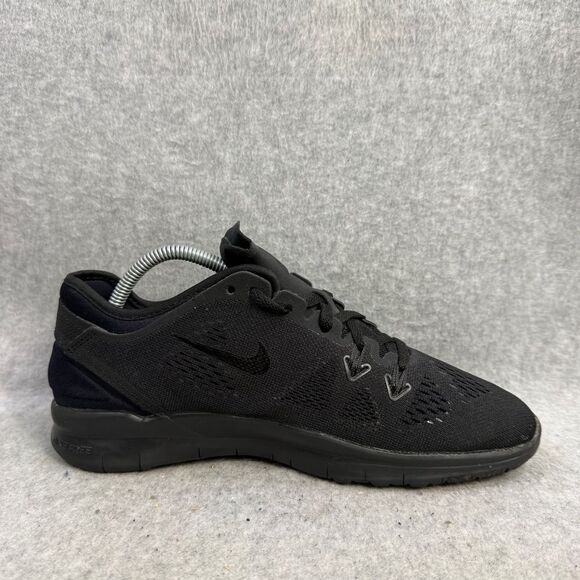 Nike Shoes Womens Size 6.5 Free Run Black Athletic‎ Running Sneakers 704674-001 - Picture 6 of 10